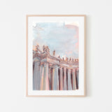 wall-art-print-canvas-poster-framed-The Colonnade Of St Peter's Basilica , By Alice Kwan-6