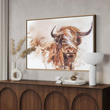 wall-art-print-canvas-poster-framed-The Cool Bull-by-Gioia Wall Art-Gioia Wall Art