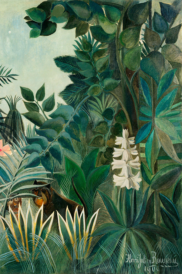 wall-art-print-canvas-poster-framed-The Equatorial Jungle-1