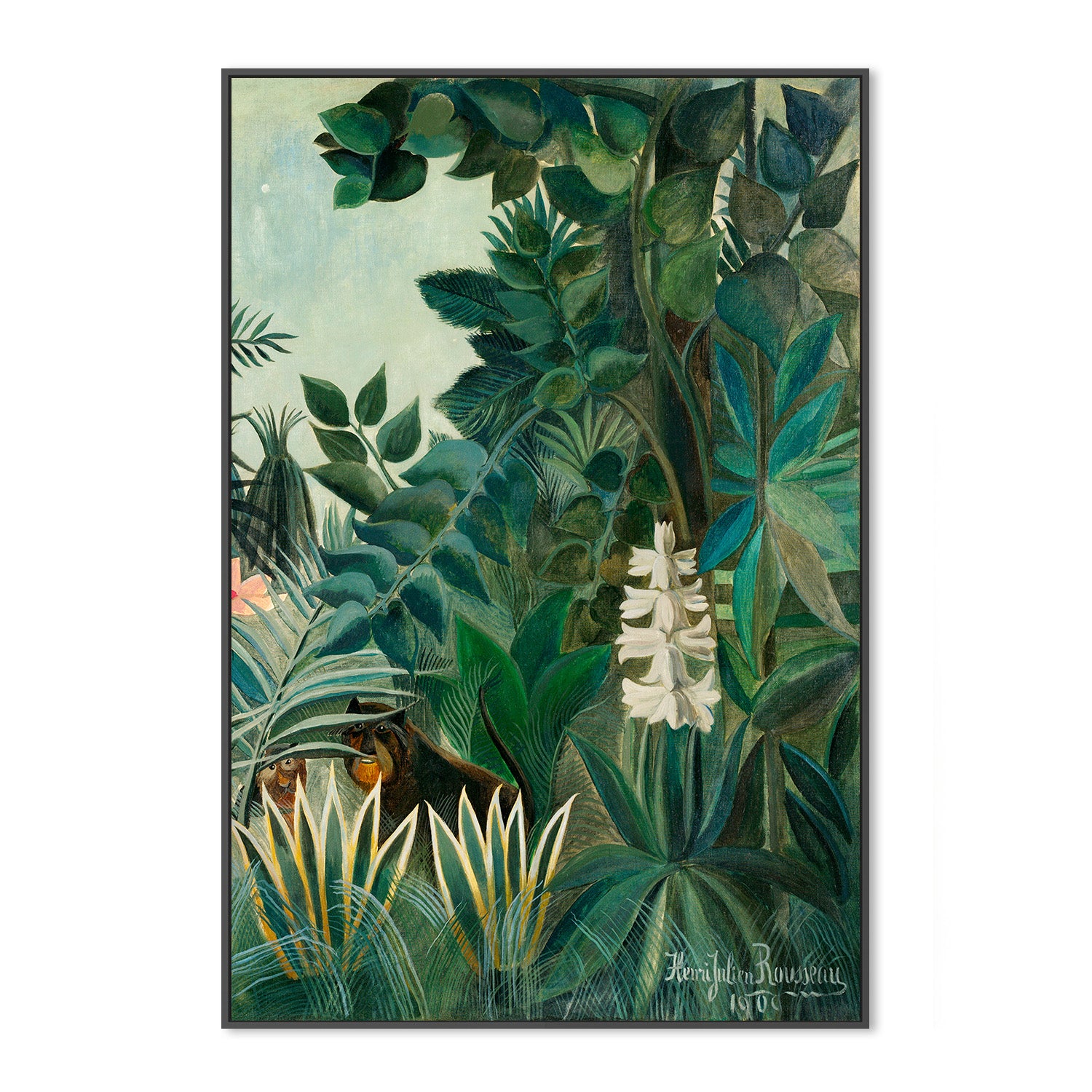 wall-art-print-canvas-poster-framed-The Equatorial Jungle-3
