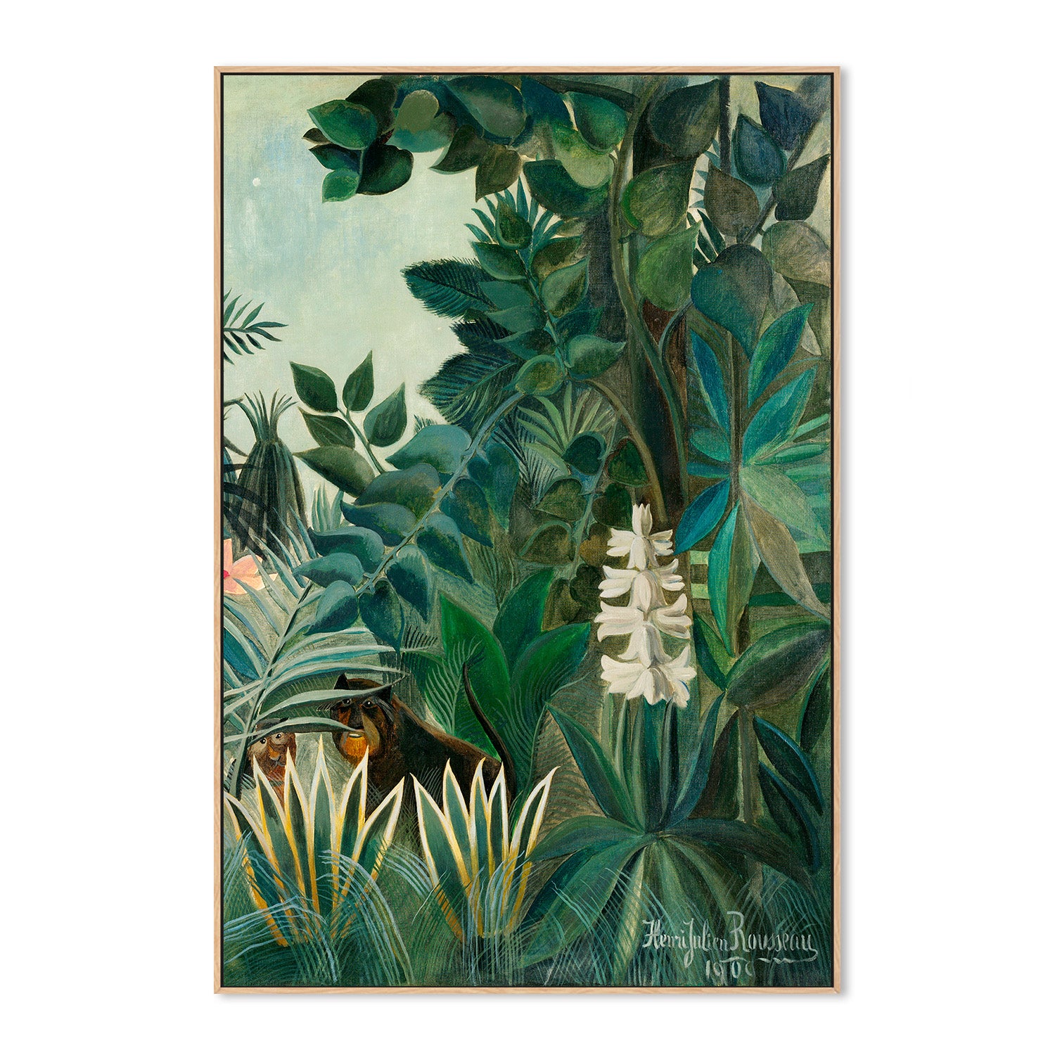 wall-art-print-canvas-poster-framed-The Equatorial Jungle-4