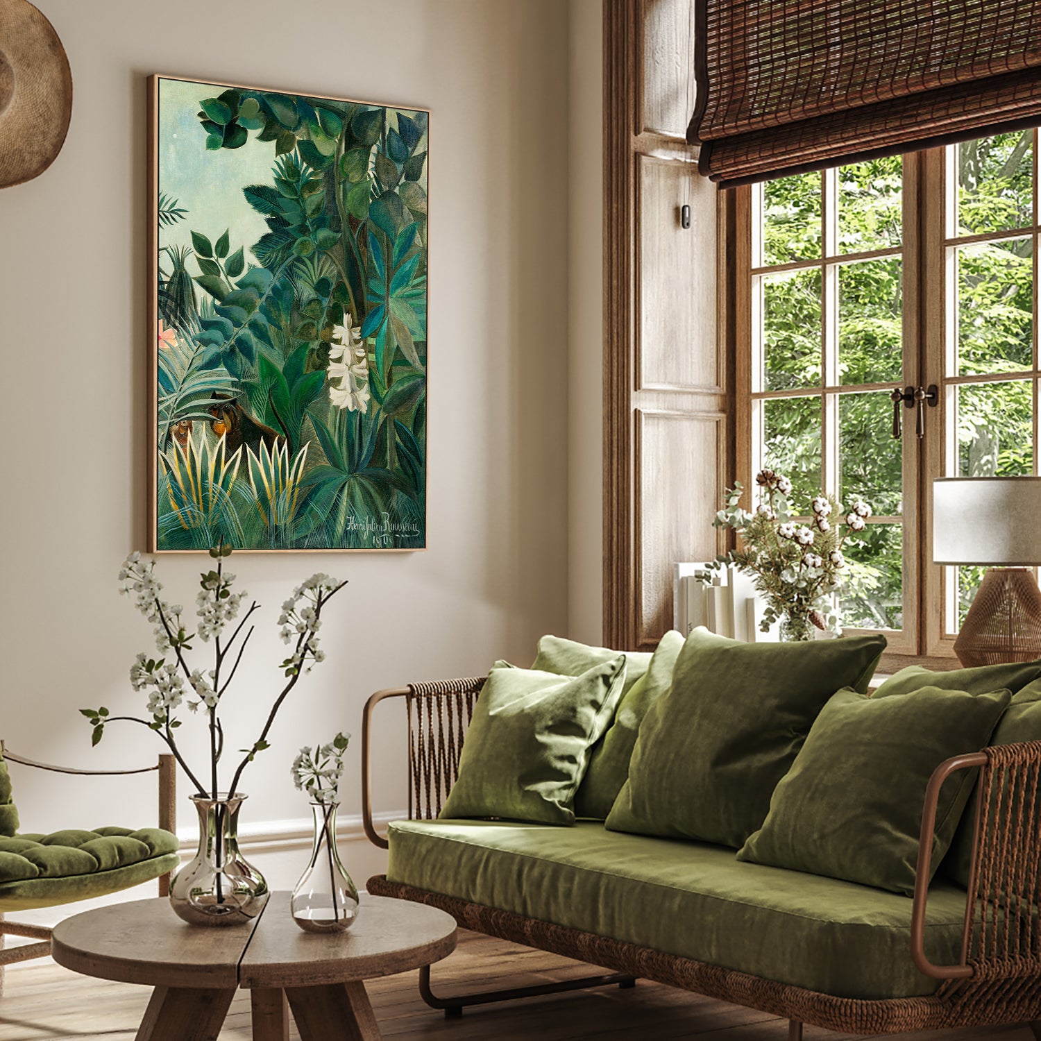 wall-art-print-canvas-poster-framed-The Equatorial Jungle-7