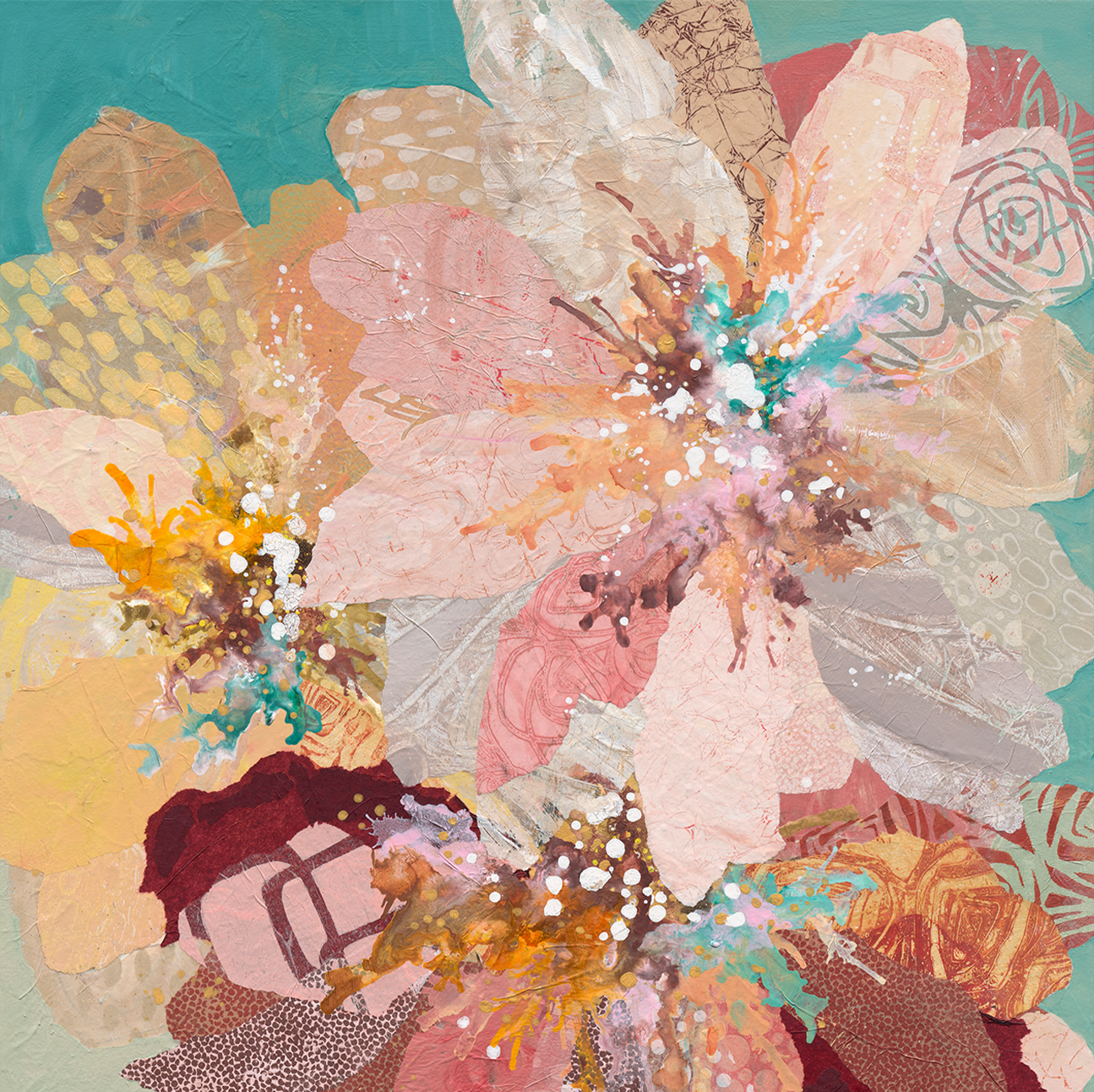 wall-art-print-canvas-poster-framed-The Flowers You Bought Me , By Leanne Daquino-1