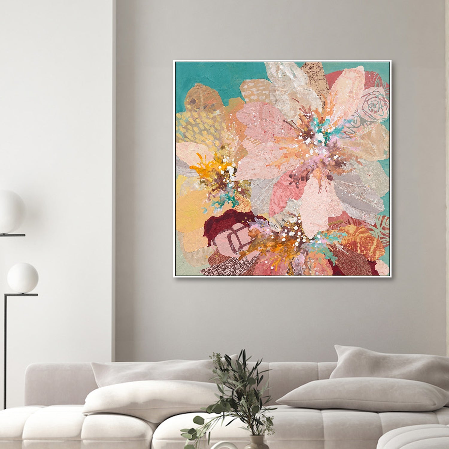 wall-art-print-canvas-poster-framed-The Flowers You Bought Me , By Leanne Daquino-2