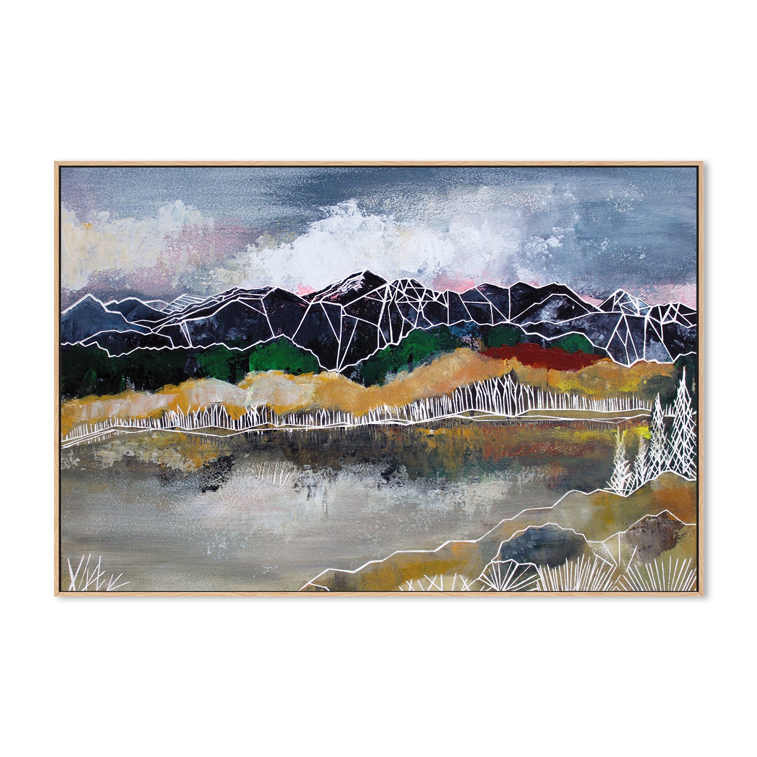 wall-art-print-canvas-poster-framed-The Glass Lake-4