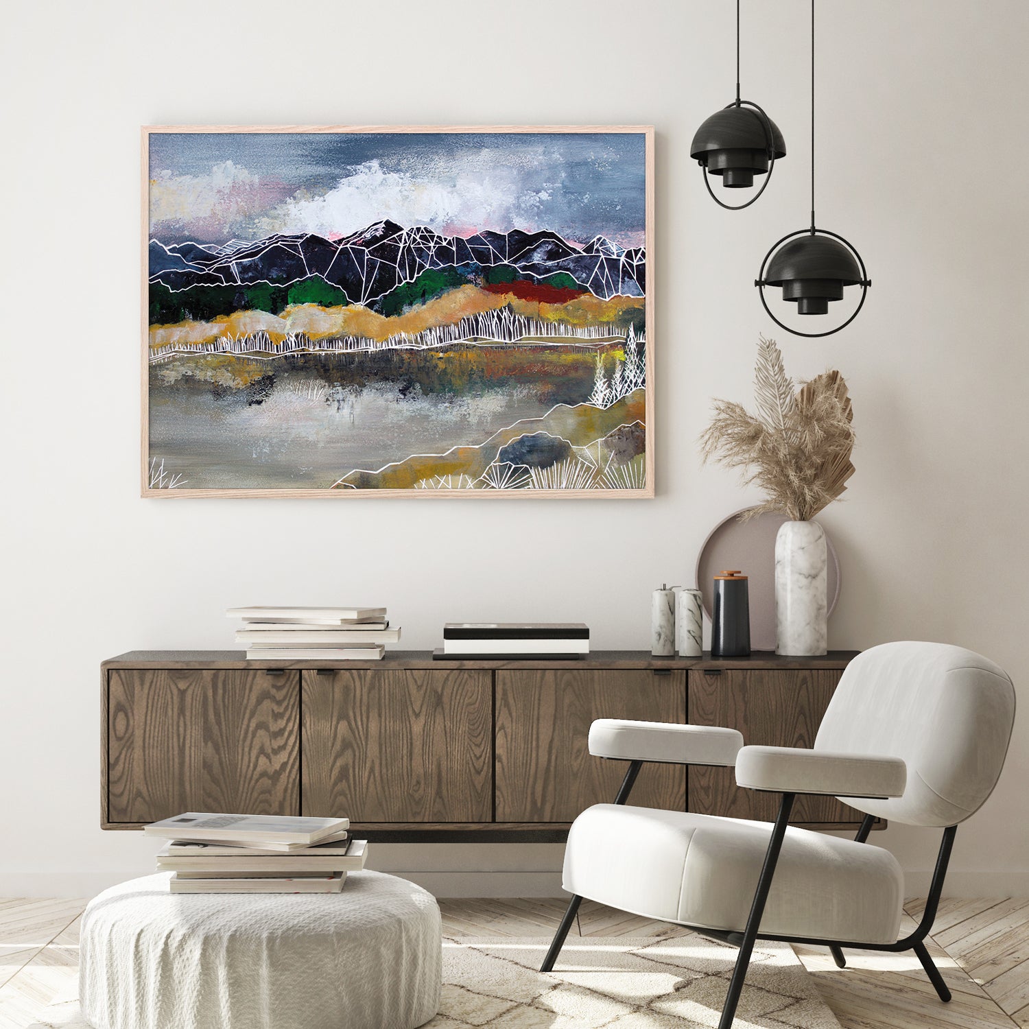 wall-art-print-canvas-poster-framed-The Glass Lake-9