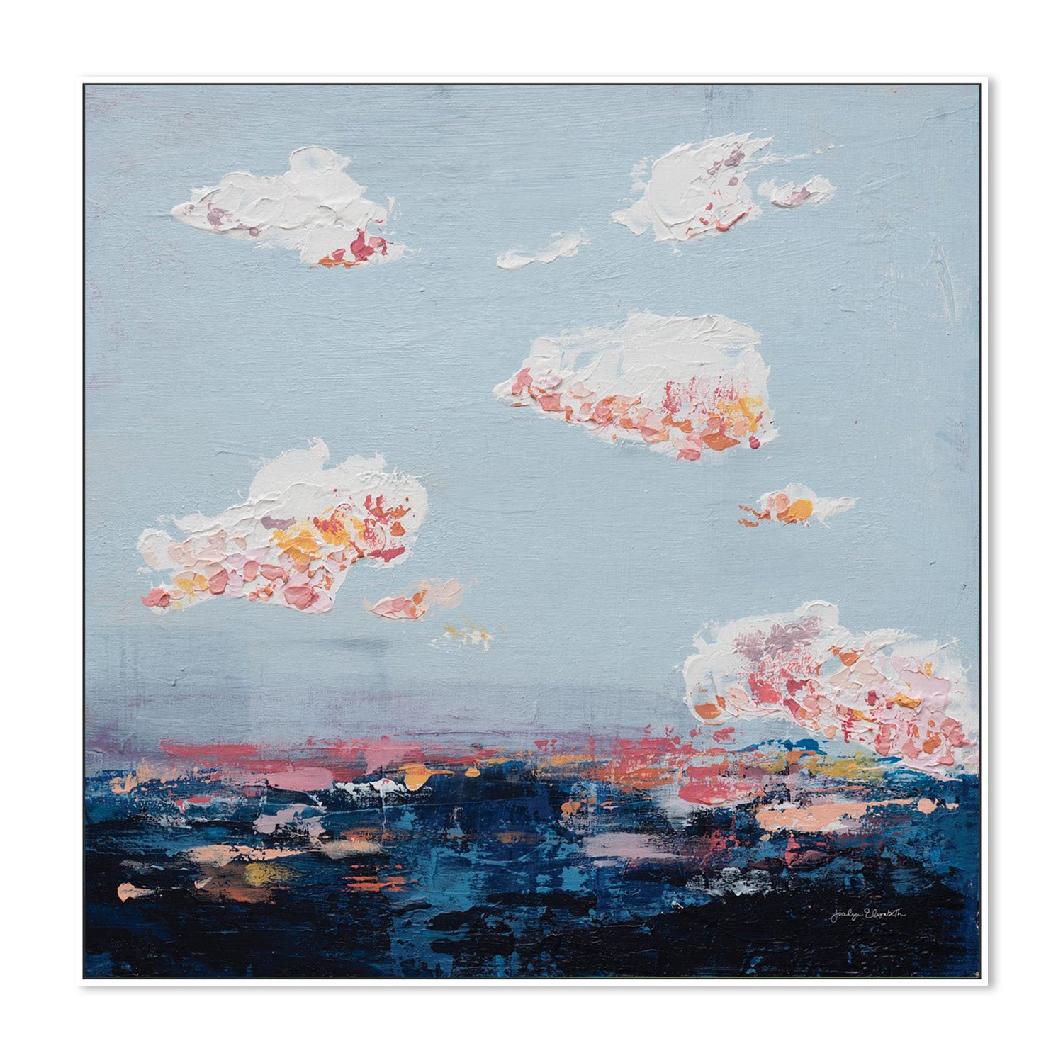 wall-art-print-canvas-poster-framed-The Horizon, Style A-5