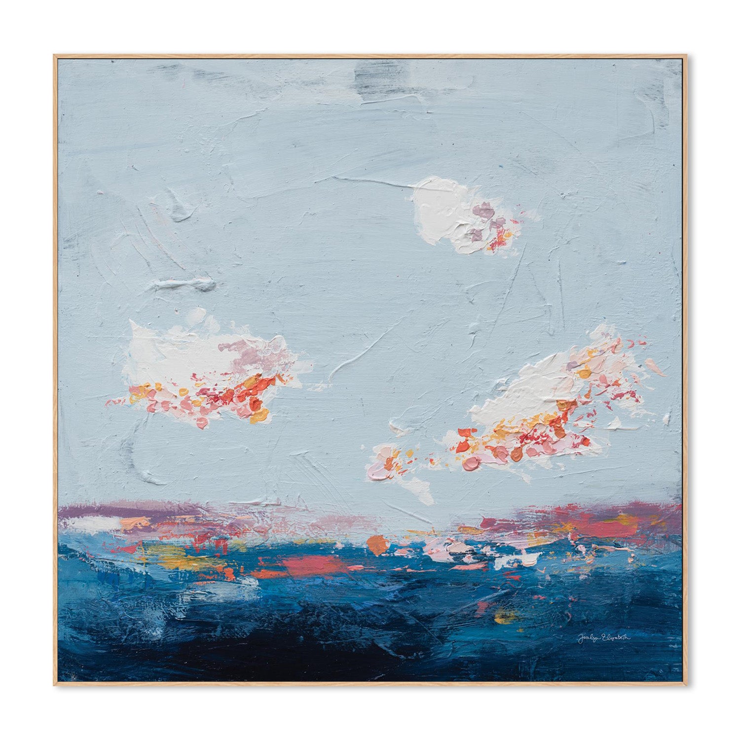 wall-art-print-canvas-poster-framed-The Horizon, Style B-4