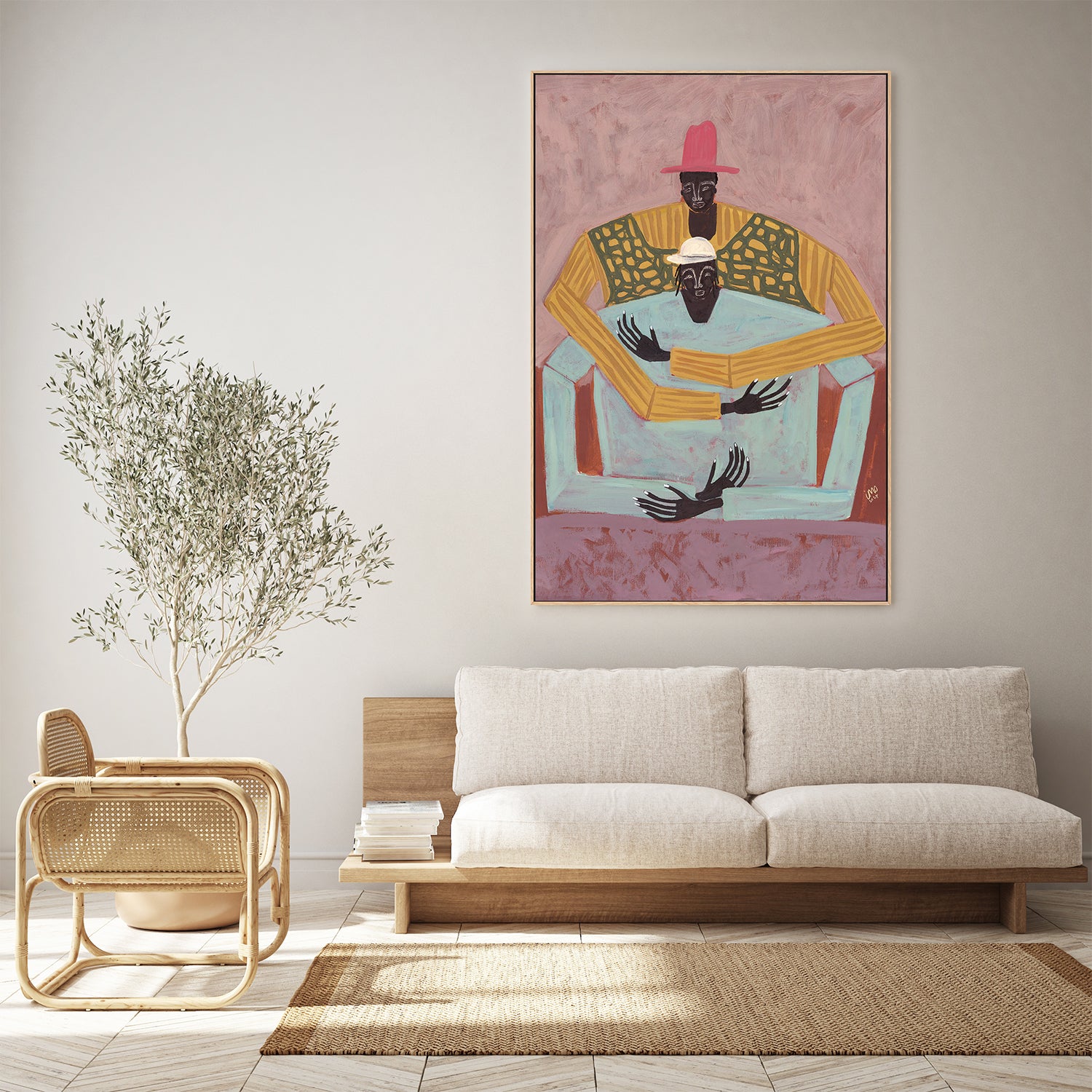 wall-art-print-canvas-poster-framed-The Hug-9