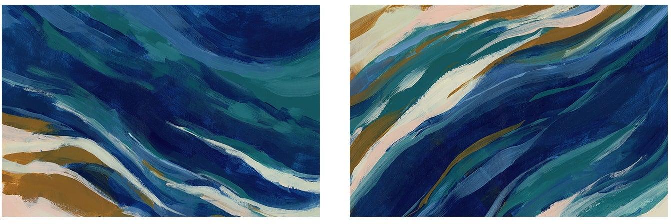 wall-art-print-canvas-poster-framed-The Lagoon , Style A & B, Set Of 2 , By Jetty Home-1