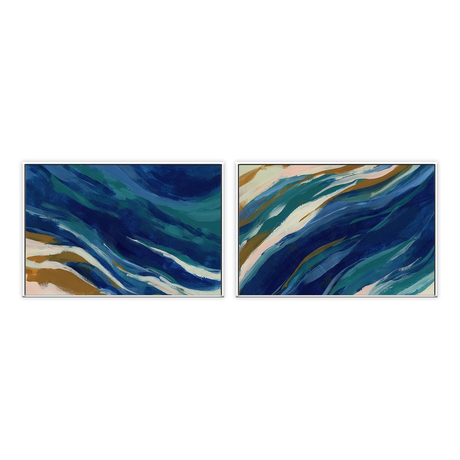 wall-art-print-canvas-poster-framed-The Lagoon , Style A & B, Set Of 2 , By Jetty Home-5