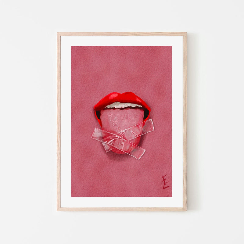 wall-art-print-canvas-poster-framed-The Lick , By Ekaterina Zagorska-6