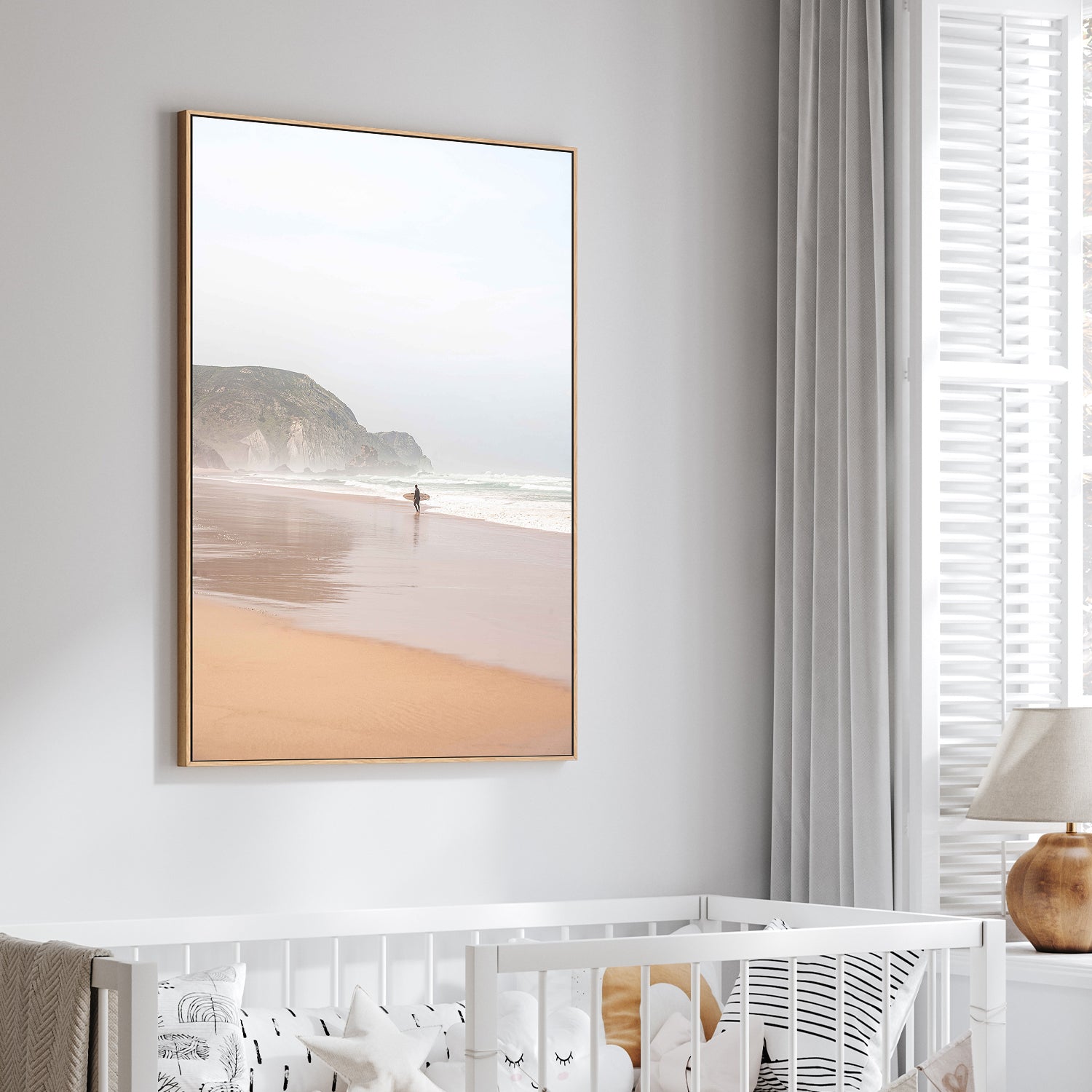 wall-art-print-canvas-poster-framed-The Lone Surfer-2