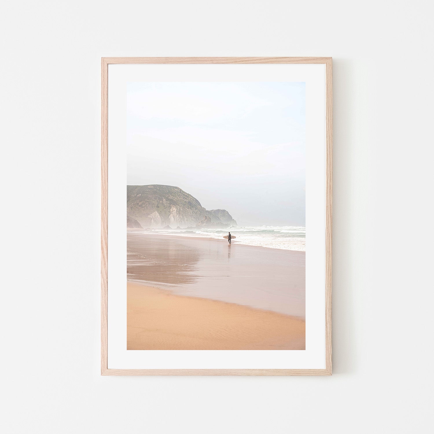 wall-art-print-canvas-poster-framed-The Lone Surfer-6