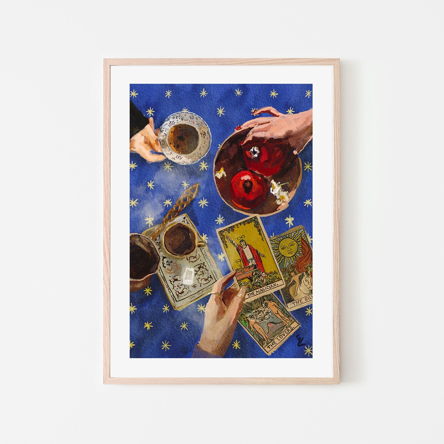 wall-art-print-canvas-poster-framed-The Magician, The Lovers, The Sun , By Ekaterina Zagorska-6