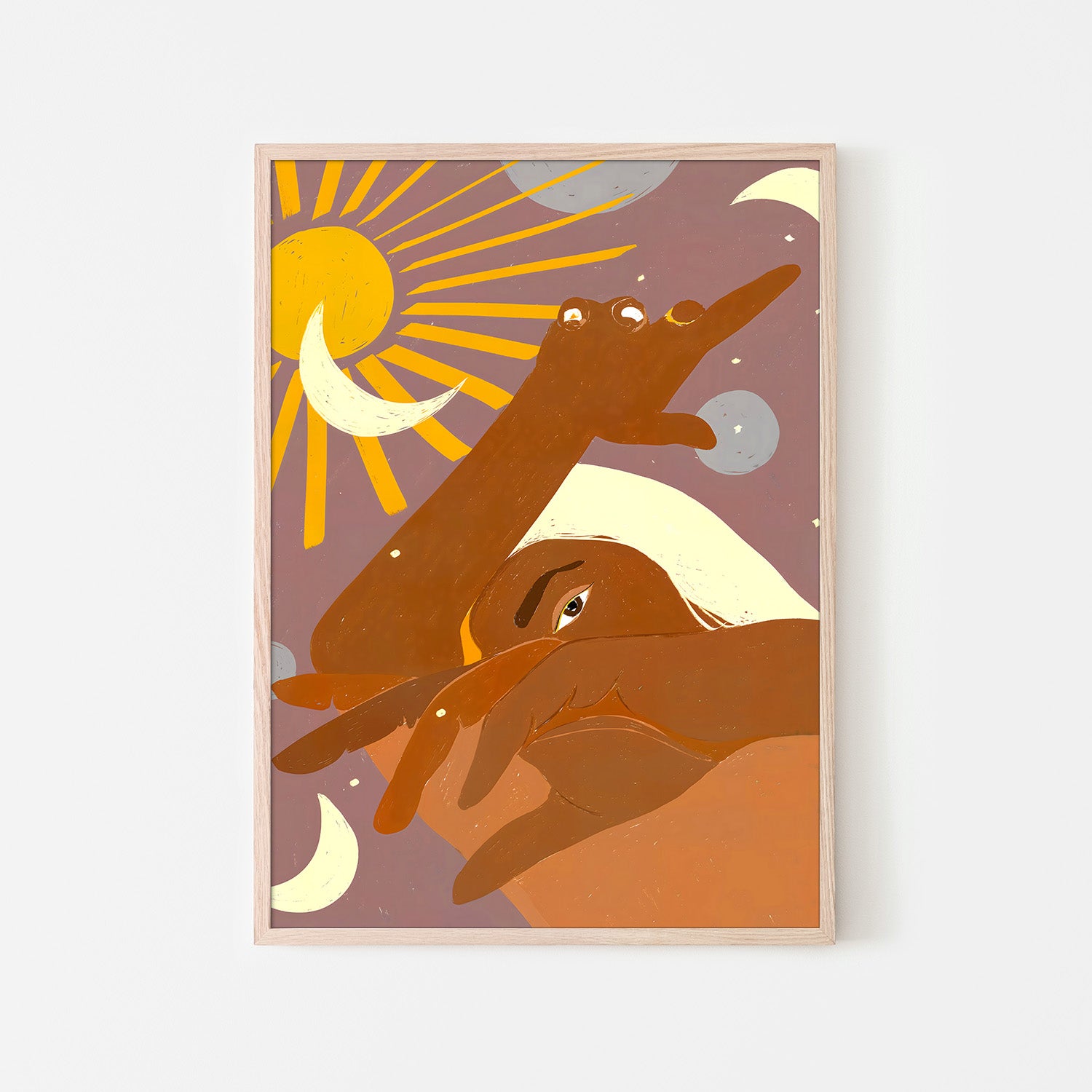 wall-art-print-canvas-poster-framed-The Moon Dances With Me the Way The Sun Cant-6