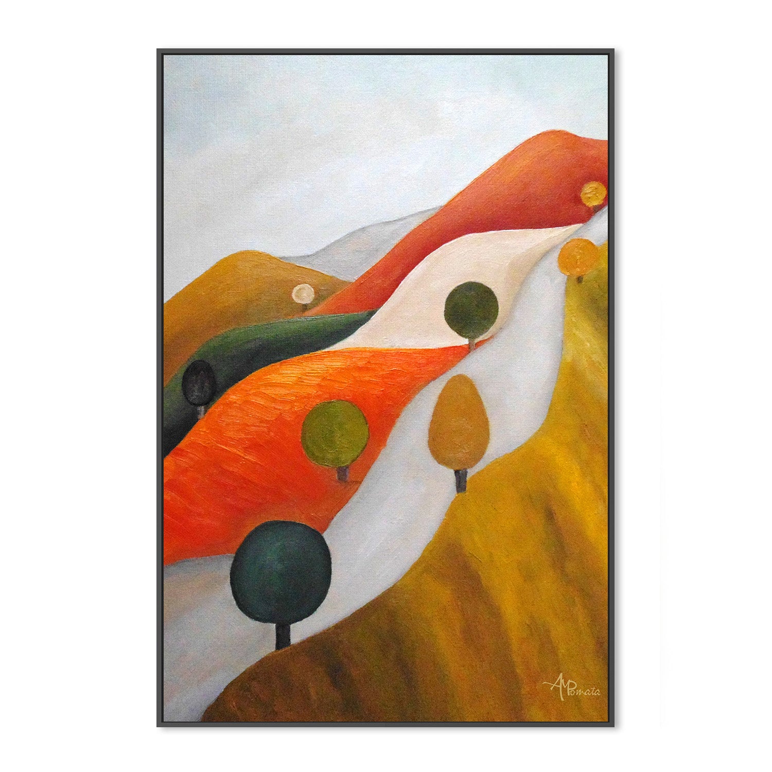 wall-art-print-canvas-poster-framed-The Mountain head-3