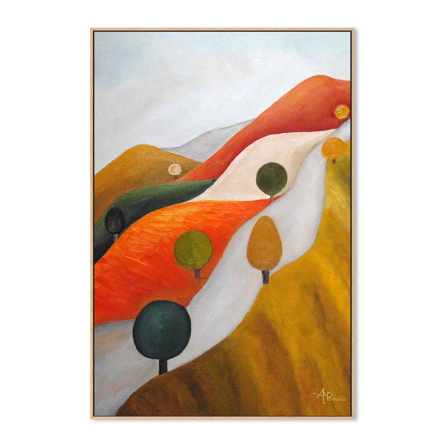 wall-art-print-canvas-poster-framed-The Mountain head-4