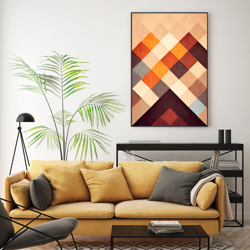 wall-art-print-canvas-poster-framed-The Pyramid , By Treechild-GIOIA-WALL-ART