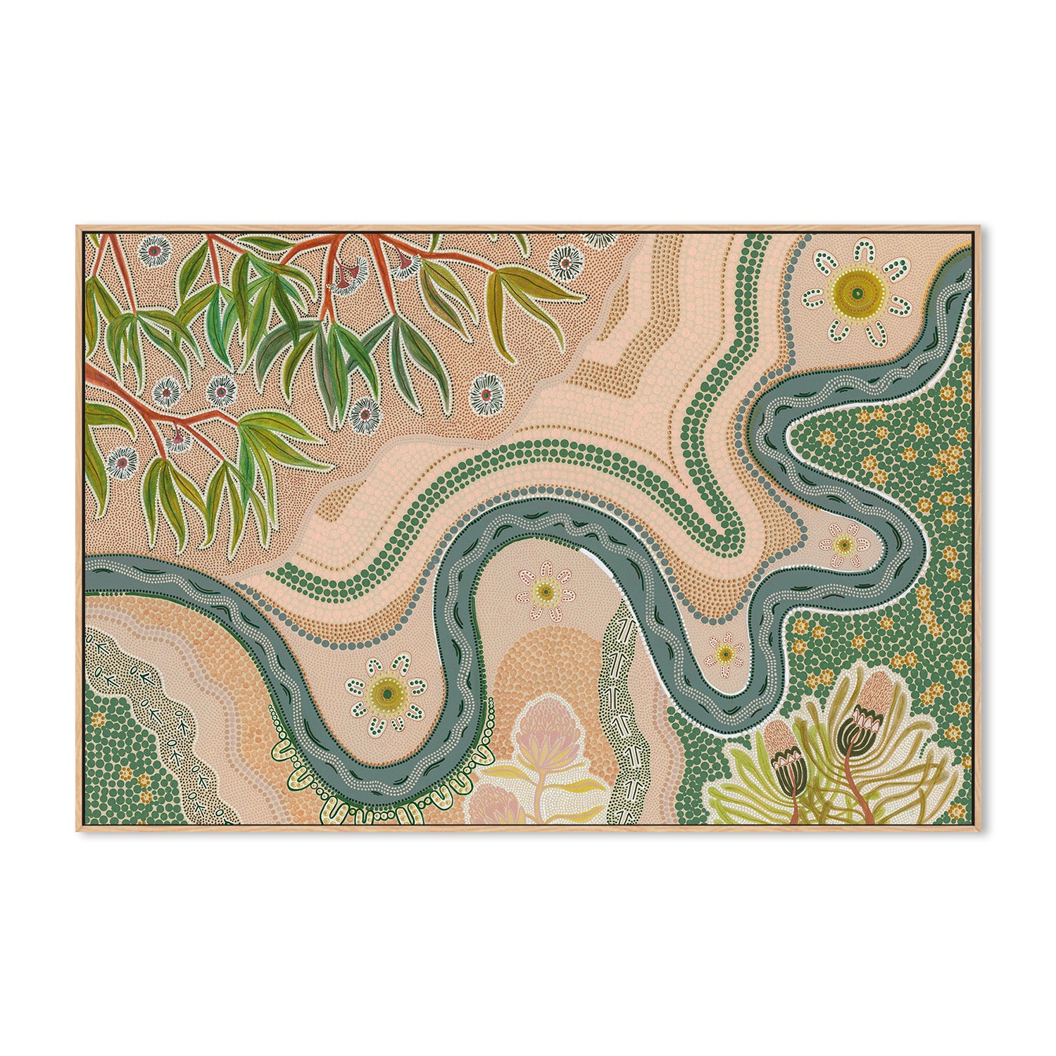 wall-art-print-canvas-poster-framed-The River Remembers-4