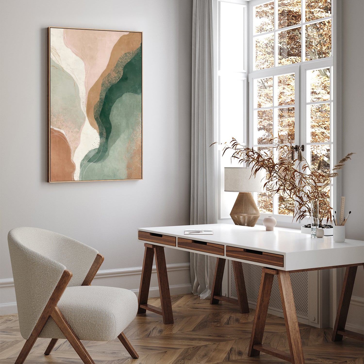 wall-art-print-canvas-poster-framed-The Sound of the Rain-7