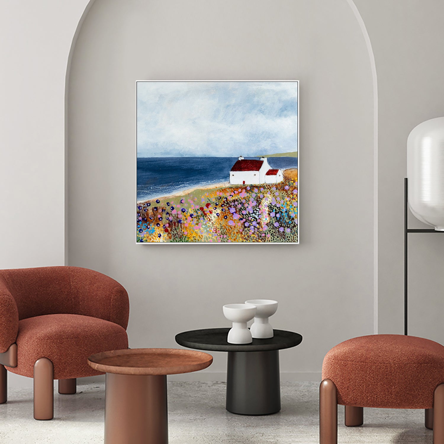wall-art-print-canvas-poster-framed-The sound of the sea, Style B , By Louise O'Hara-2