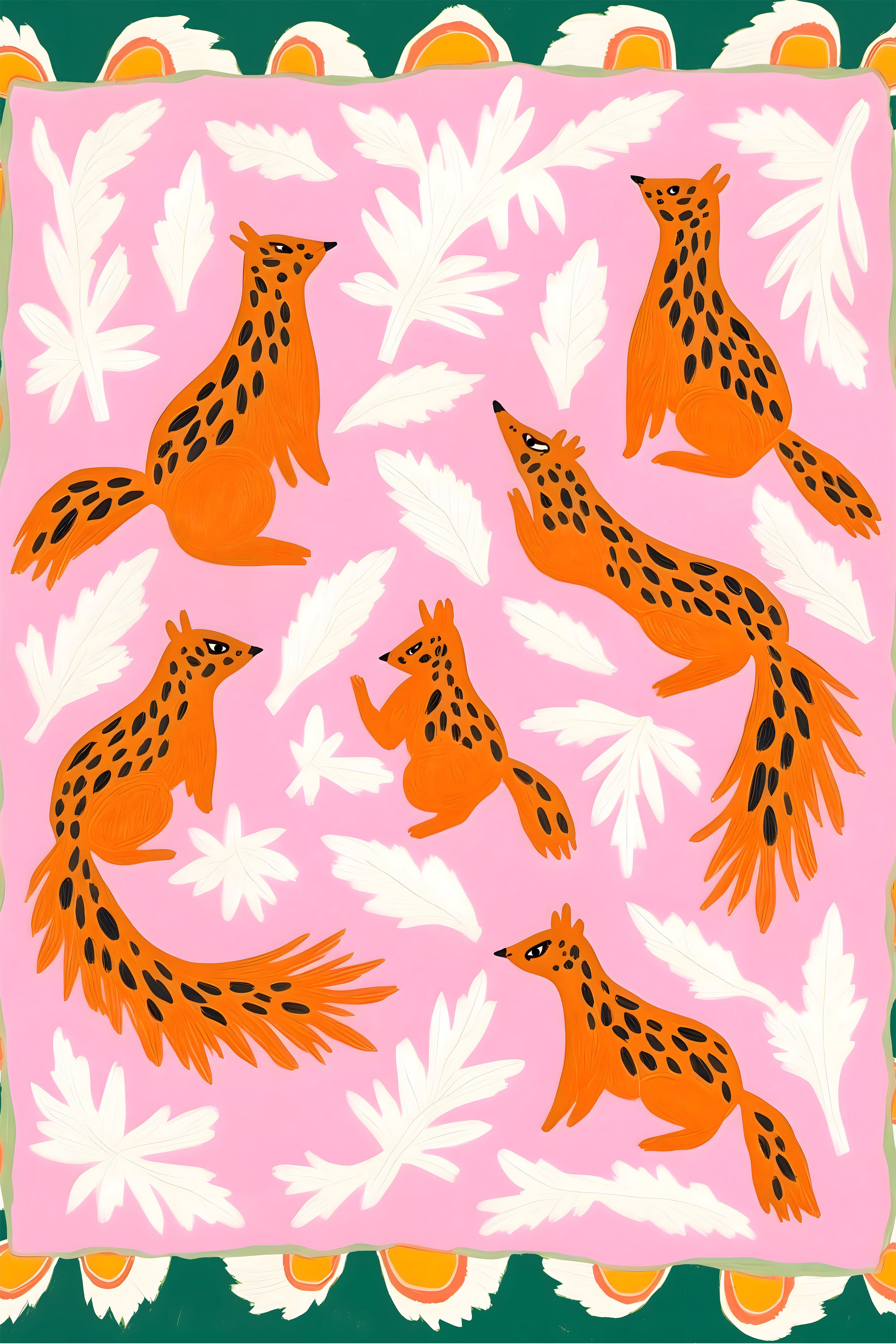 wall-art-print-canvas-poster-framed-The Squirrel Society Meets on Sundays-1