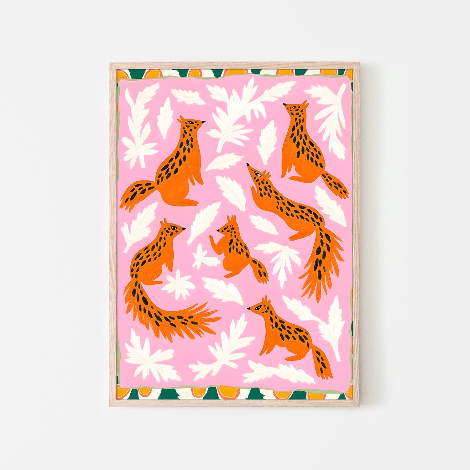 wall-art-print-canvas-poster-framed-The Squirrel Society Meets on Sundays-6