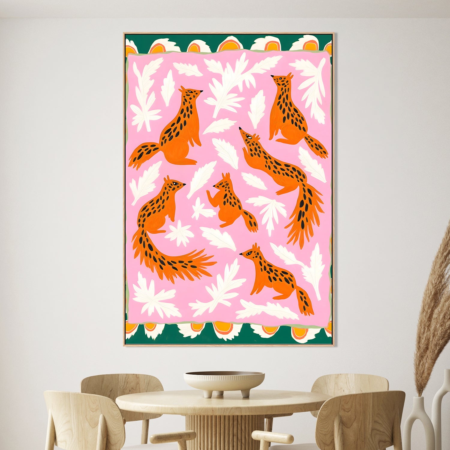 wall-art-print-canvas-poster-framed-The Squirrel Society Meets on Sundays-7