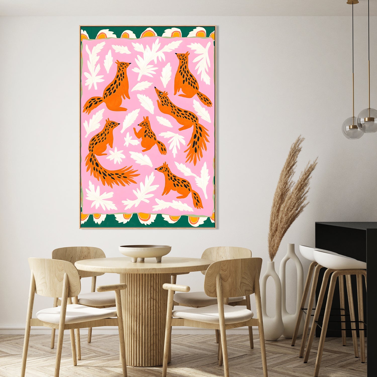 wall-art-print-canvas-poster-framed-The Squirrel Society Meets on Sundays-8