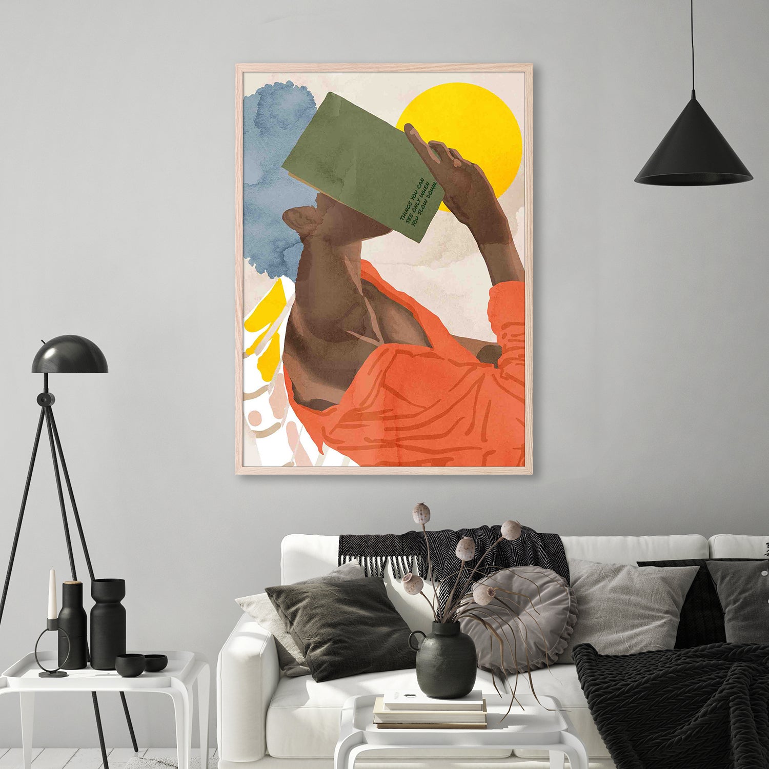 wall-art-print-canvas-poster-framed-The Things You Can See Only When You Slow Down-9
