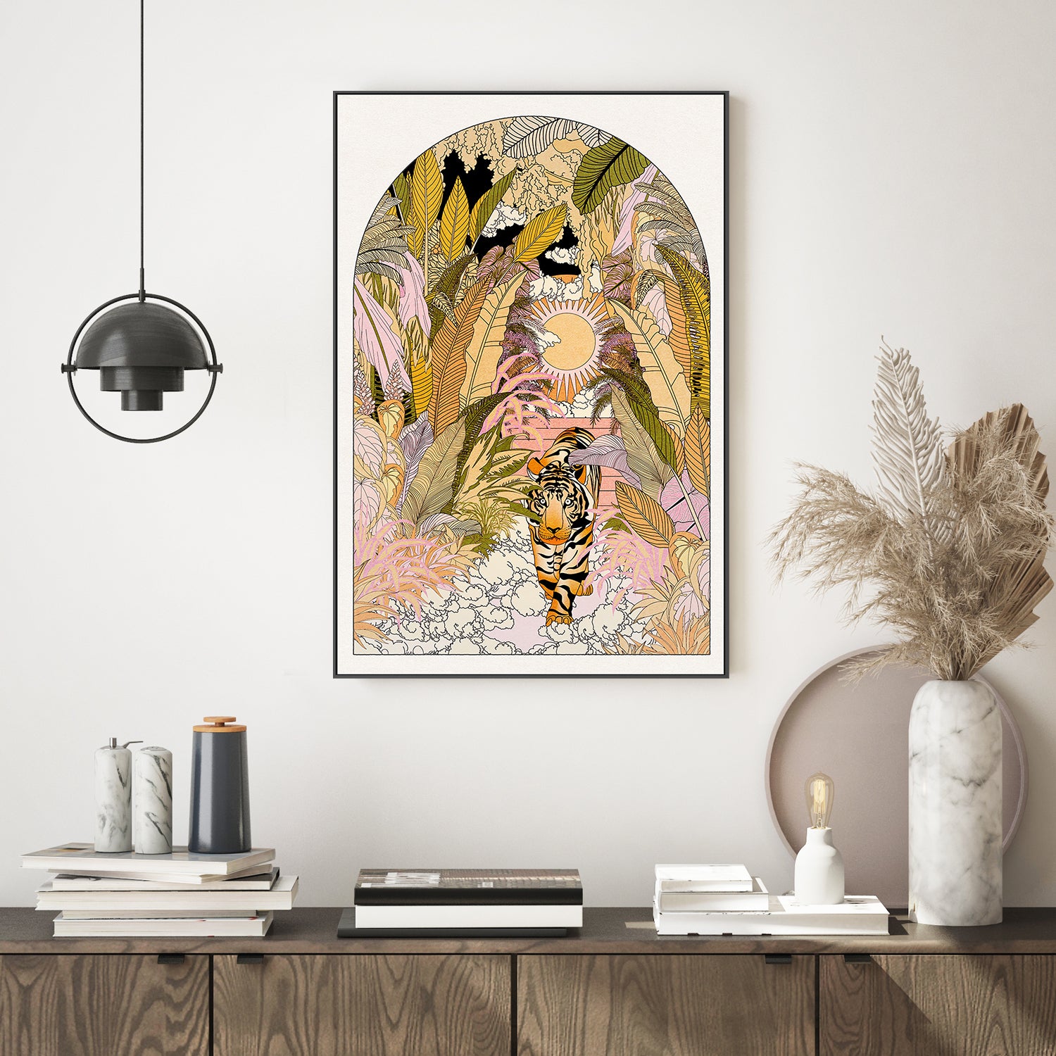 wall-art-print-canvas-poster-framed-The Tiger-7