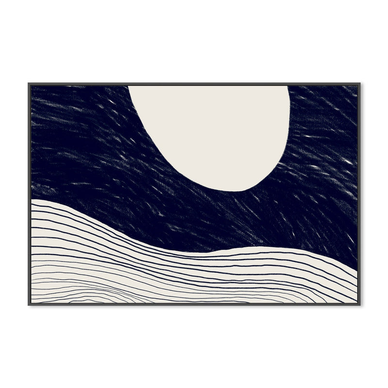 wall-art-print-canvas-poster-framed-The Traveling Moon , By Danushka Abeygoda-GIOIA-WALL-ART