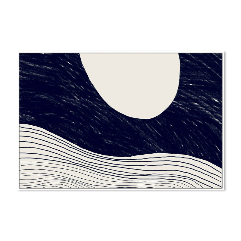 wall-art-print-canvas-poster-framed-The Traveling Moon , By Danushka Abeygoda-GIOIA-WALL-ART
