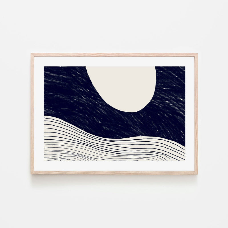 wall-art-print-canvas-poster-framed-The Traveling Moon , By Danushka Abeygoda-GIOIA-WALL-ART