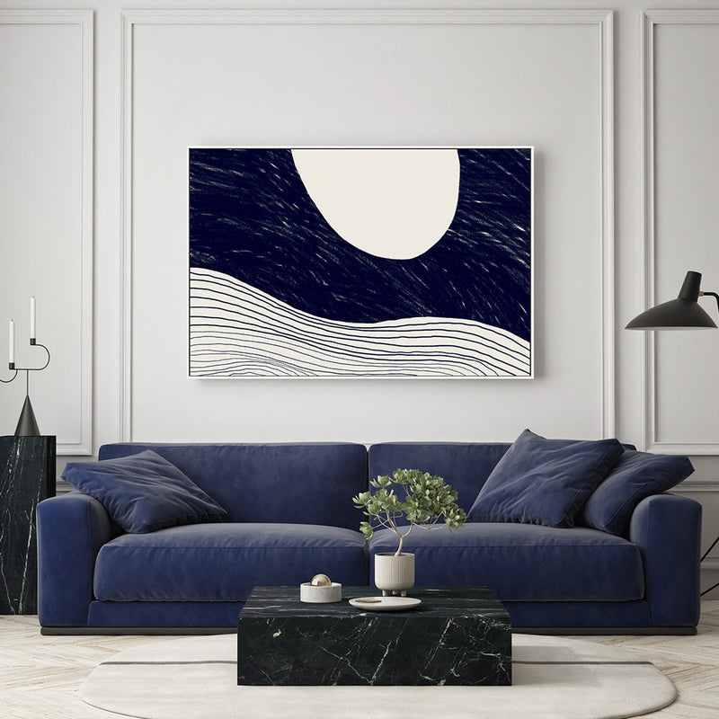 wall-art-print-canvas-poster-framed-The Traveling Moon , By Danushka Abeygoda-GIOIA-WALL-ART