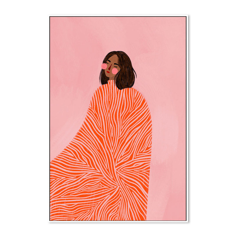 wall-art-print-canvas-poster-framed-The Woman With The Swirls , By Bea Muller-5