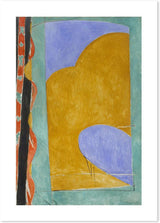 wall-art-print-canvas-poster-framed-The Yellow Curtain, By Henri Matisse-by-Gioia Wall Art-Gioia Wall Art