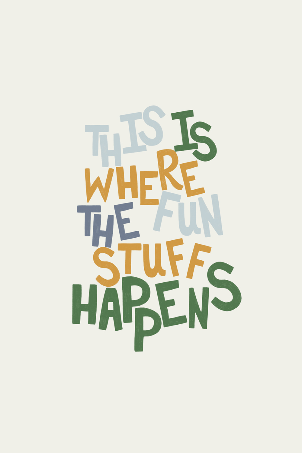 wall-art-print-canvas-poster-framed-This is where the fun stuff happens , By Menina Lisboa-1
