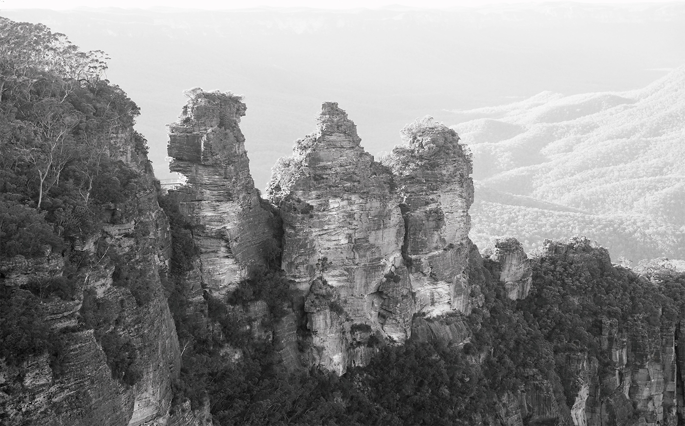 wall-art-print-canvas-poster-framed-Three Sisters, Style A , By Belinda Gerace-1