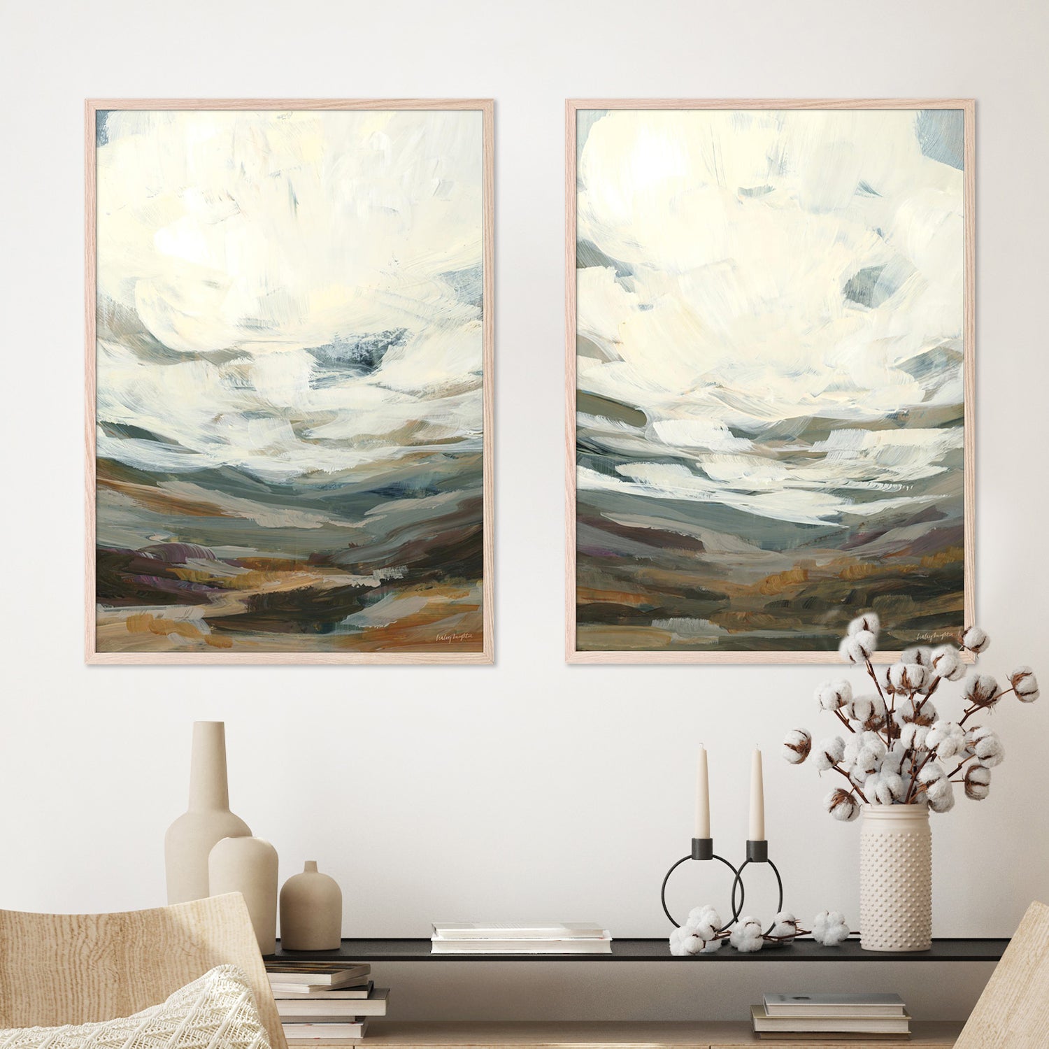 wall-art-print-canvas-poster-framed-Timber Thicket, Style A & B, Set Of 2-7