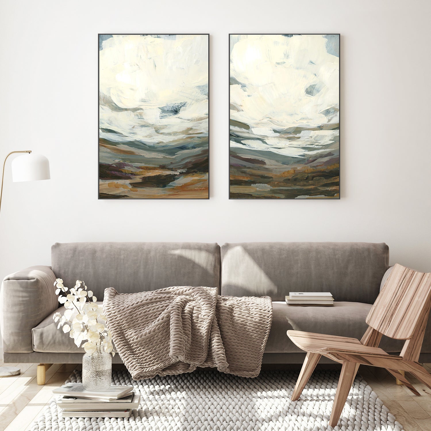 wall-art-print-canvas-poster-framed-Timber Thicket, Style A & B, Set Of 2-9