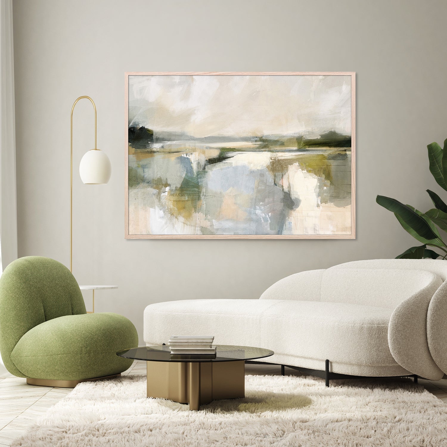 wall-art-print-canvas-poster-framed-Tranquil Fields, Style A-8