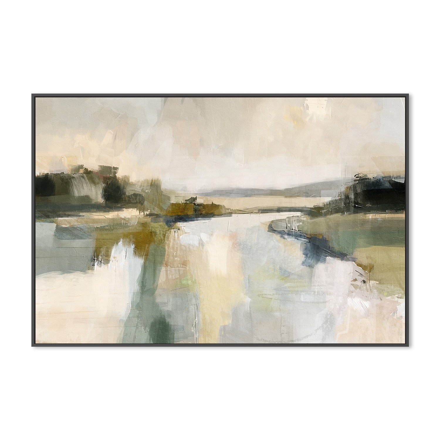 wall-art-print-canvas-poster-framed-Tranquil Fields, Style B-3
