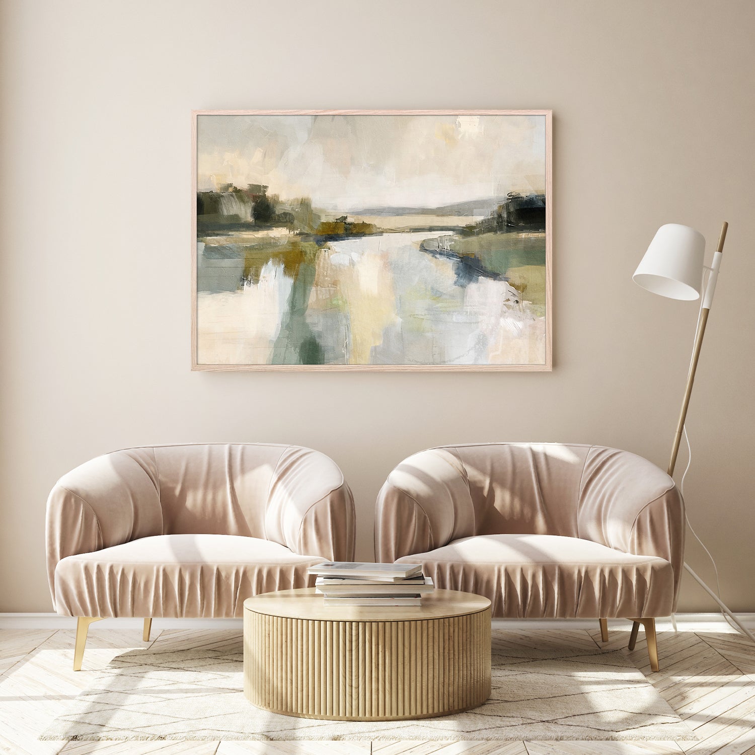 wall-art-print-canvas-poster-framed-Tranquil Fields, Style B-8