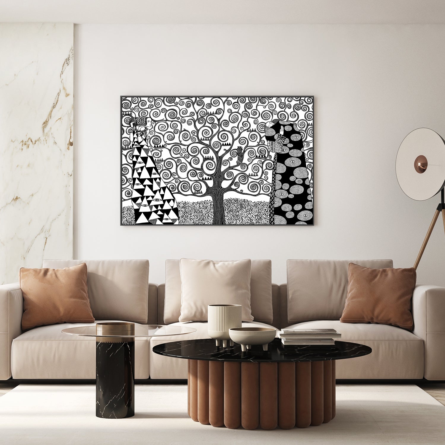 wall-art-print-canvas-poster-framed-Tree of Life-8