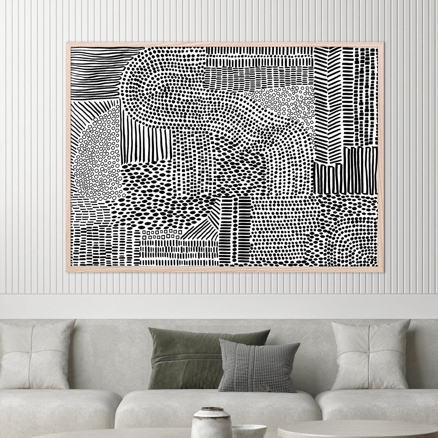 wall-art-print-canvas-poster-framed-Tribal Tapestry, Style D-2