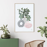 wall-art-print-canvas-poster-framed-Trio Of Pot Plants , By Sarah Manovski-GIOIA-WALL-ART