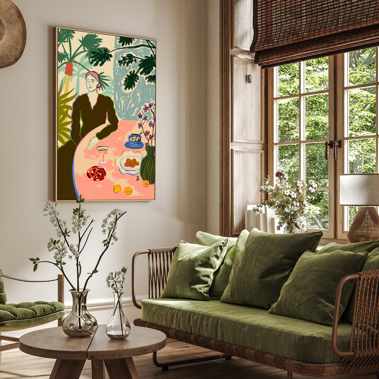 wall-art-print-canvas-poster-framed-Tropical Bunch , By Sandra Poliakov-7