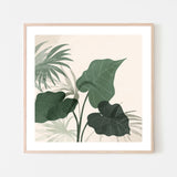 wall-art-print-canvas-poster-framed-Tropical Green, Style A-GIOIA-WALL-ART